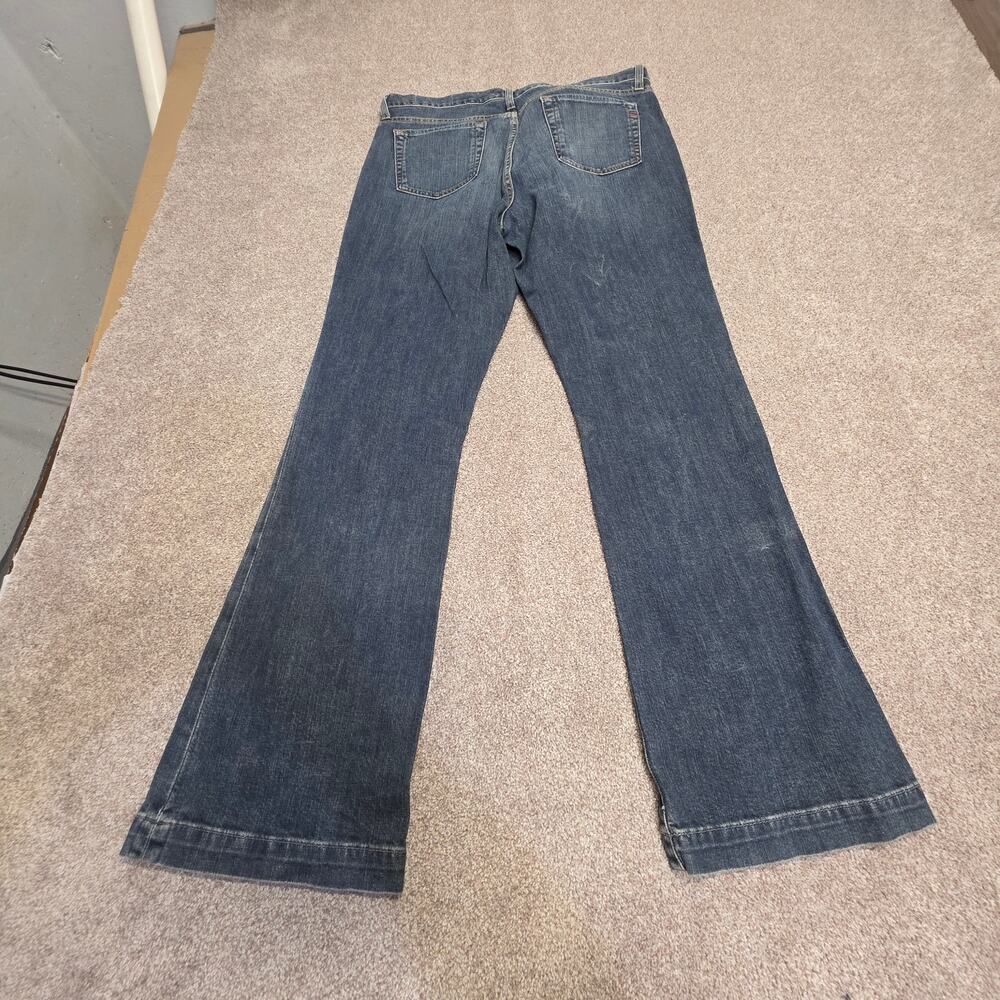 y2k 2000s indie sleaze GAP Long and Lean Stretch Bootcut Jeans womens 12R indigo